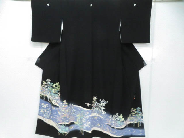 Japanese Kimono / Tomesode Silk
